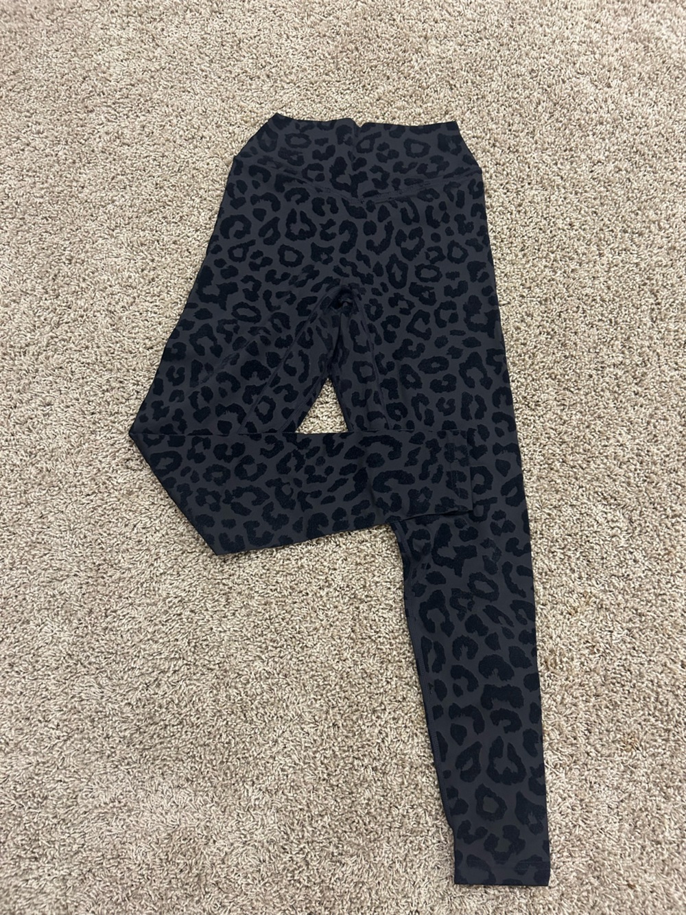 Balance Athletica Black Leopard Print Leggings